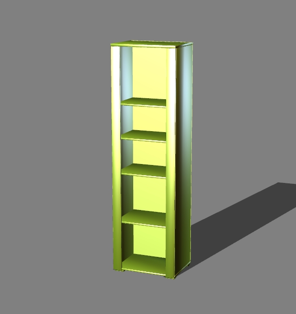 Cabinet with shelves  (2) 