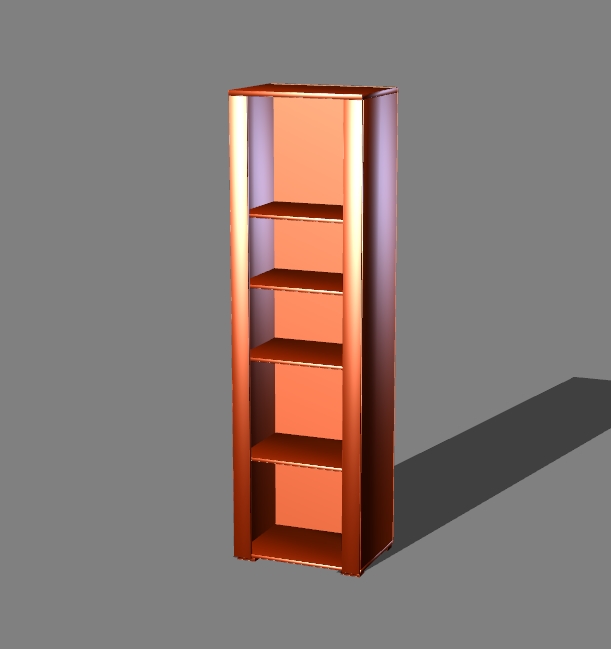 Cabinet with shelves  (3)