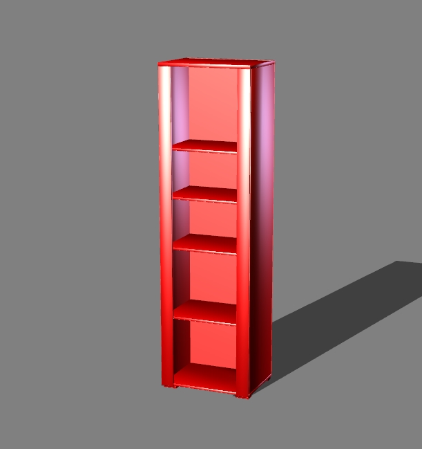 Cabinet with shelves  (4)