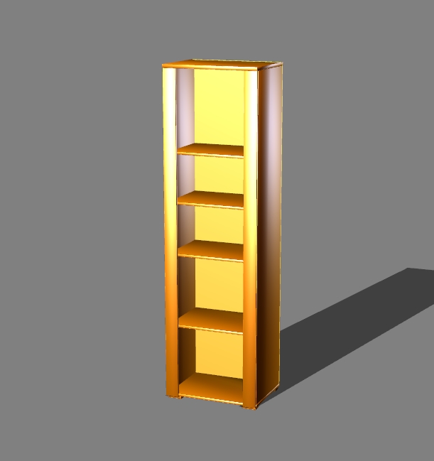 Cabinet with shelves  (5)