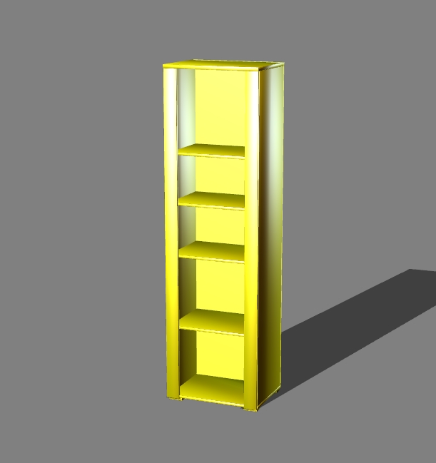 Cabinet with shelves  (6)