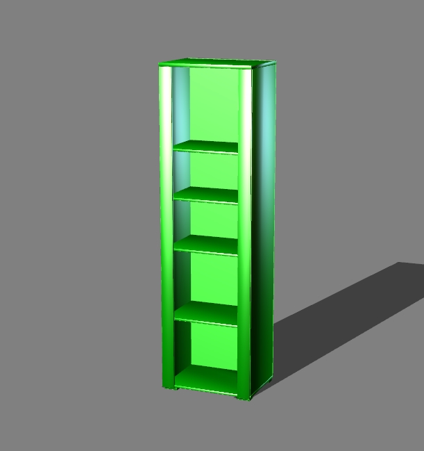 Cabinet with shelves  (7)