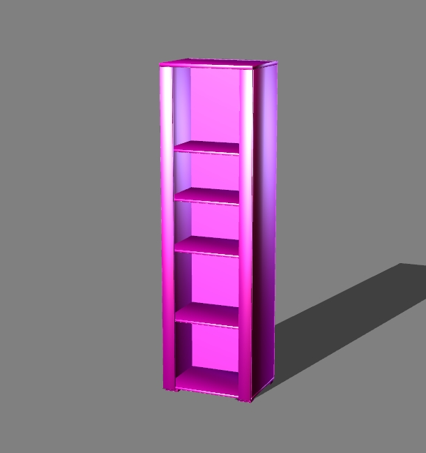 Cabinet with shelves  (9)