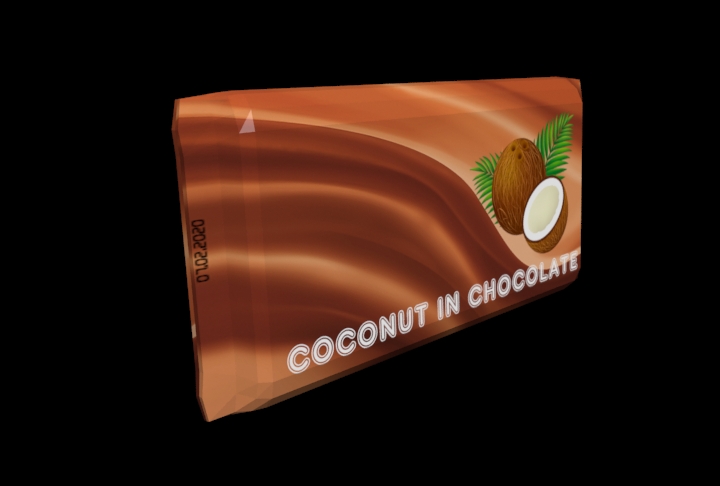 coconut in chocolate
