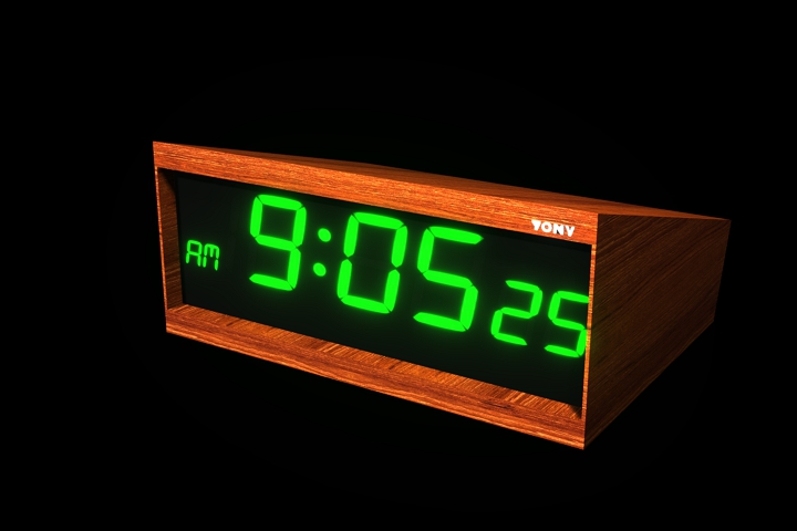 electronic clock