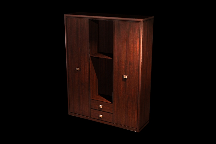 Cabinet with shelf