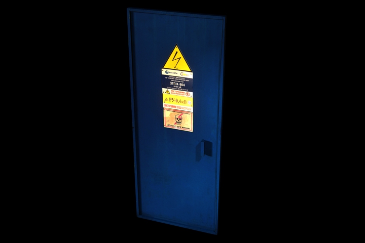door to the transformer room