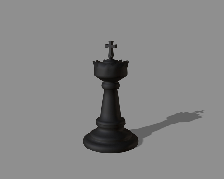 chess piece black king