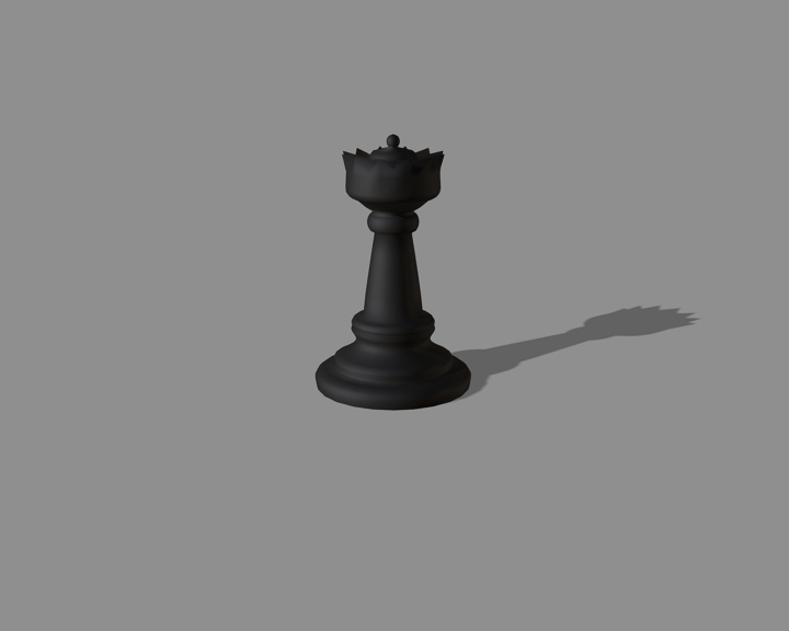 chess piece black Queen