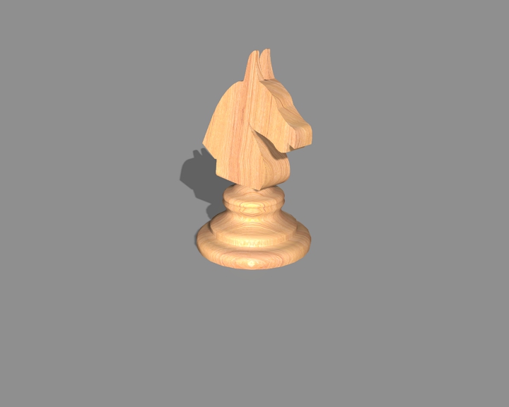 chess piece white knight