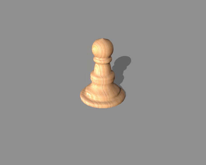 chess piece white pawn