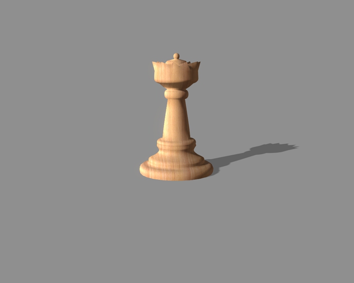 chess piece white Queen
