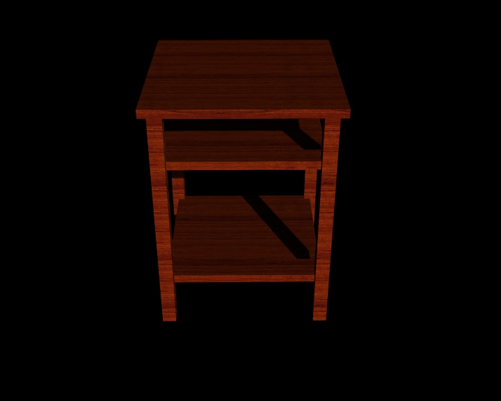 wooden table