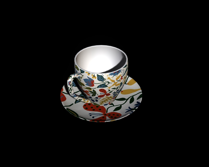 Cup and saucer