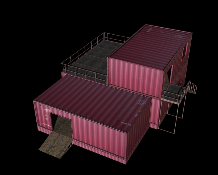 the construction of the containers 5