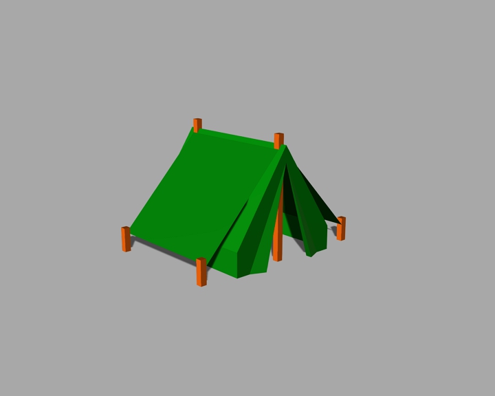 tourist tent 1 (open)