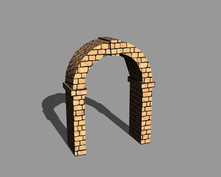 arch of blocks