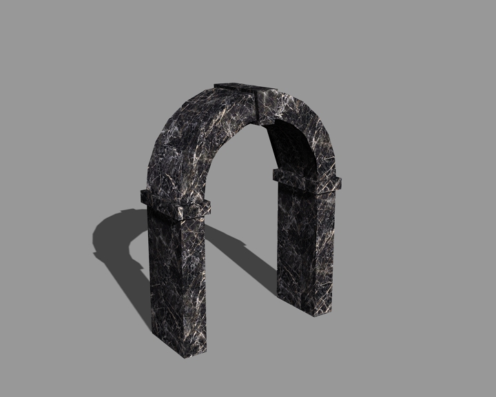 black marble arch