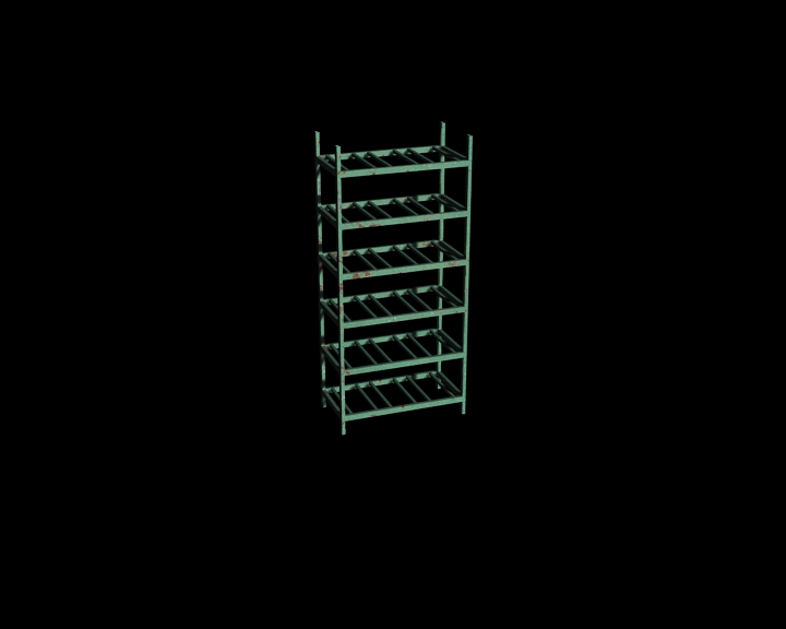 medium rack (green)