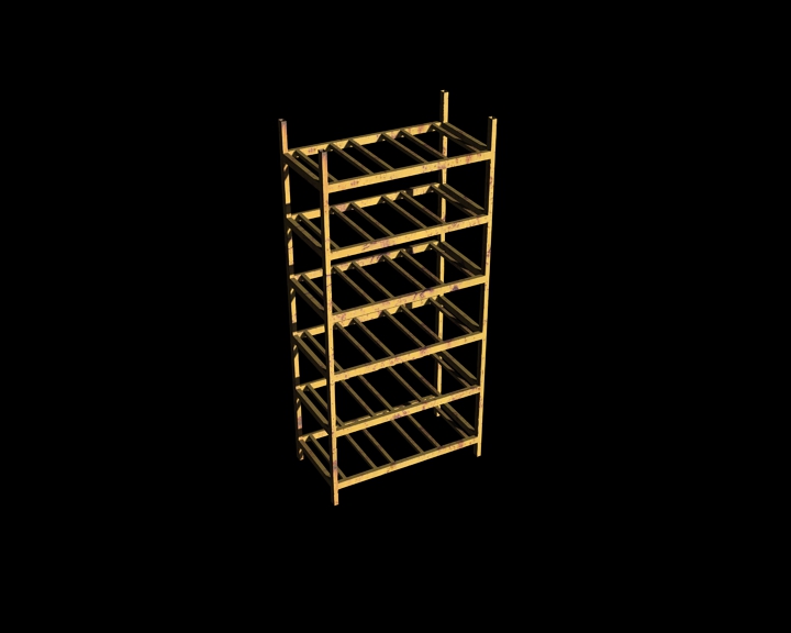 medium rack (yellow)