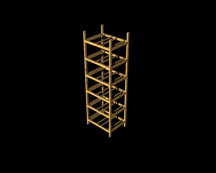 small rack (yellow)