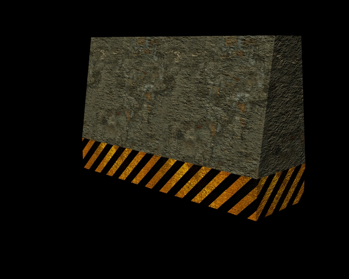 concrete fence
