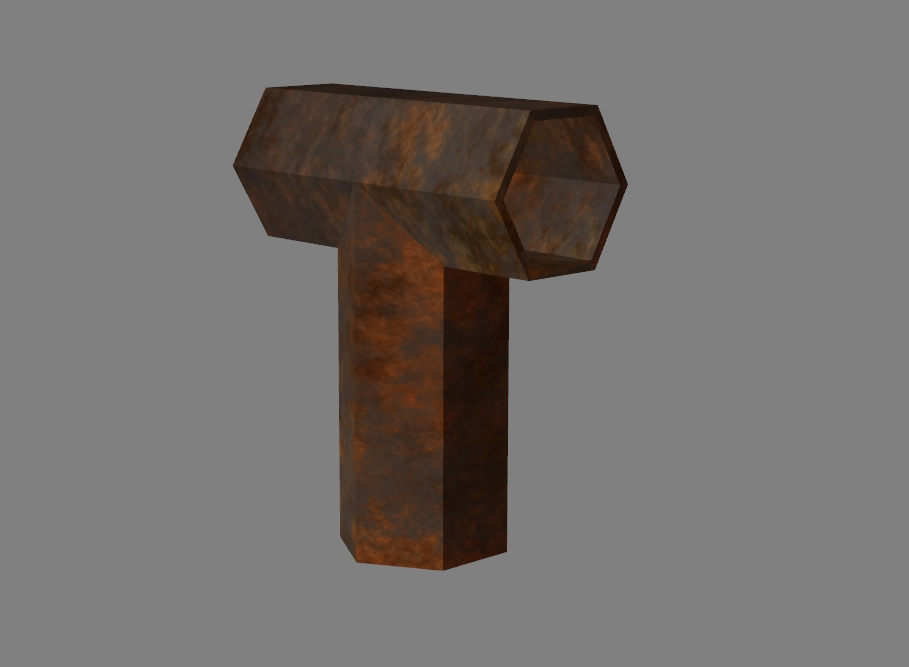 rusty pipe 12
