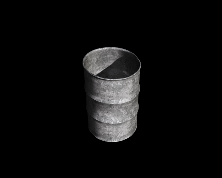 metal barrel 6