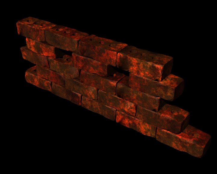 unfinished brick wall 2