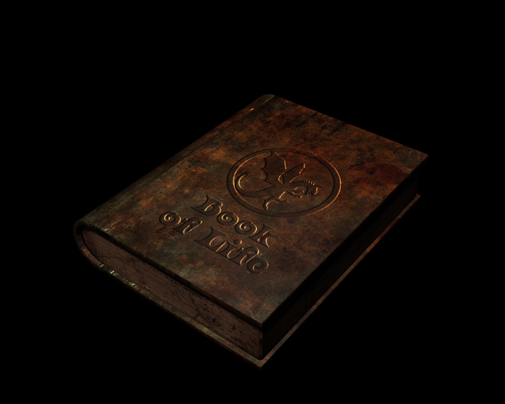 an old spell book