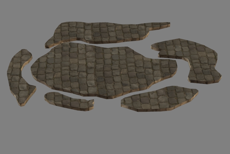 fragments of paving slabs 3