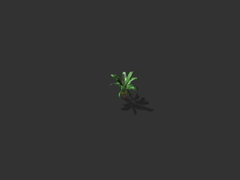 2D sprite of a tree (isometric) 3