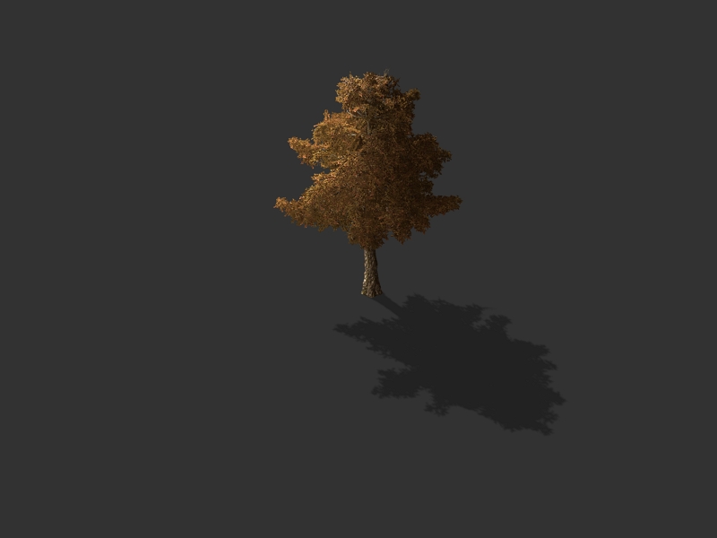 2D sprite of a tree (isometric) 5