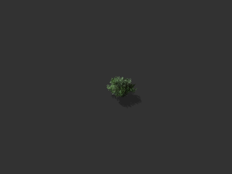 2D sprite of a tree (isometric) 8