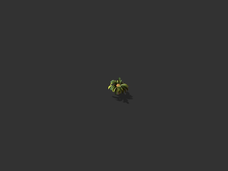 2D sprite of a tree (isometric) 12