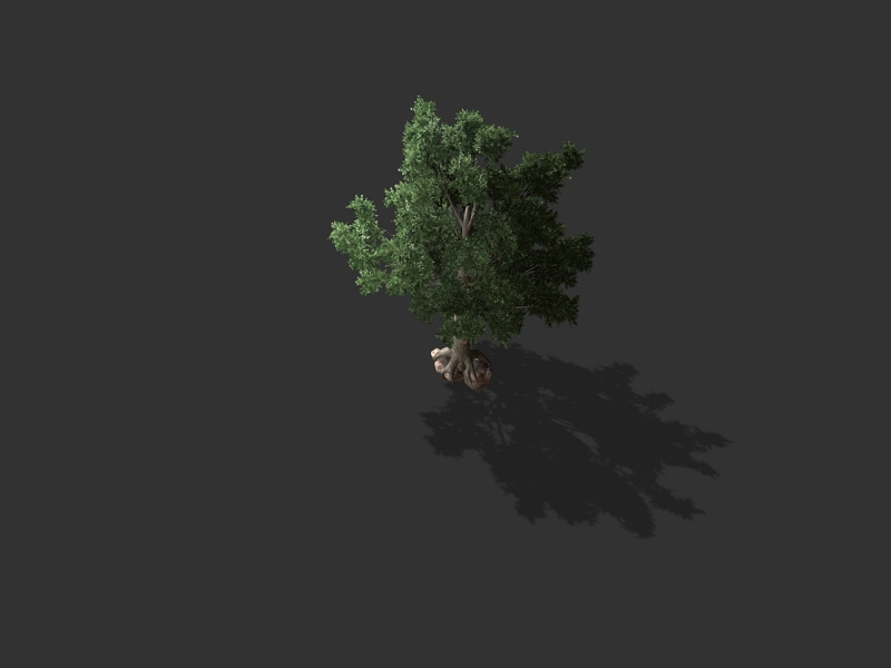 2D sprite of a tree (isometric) 13