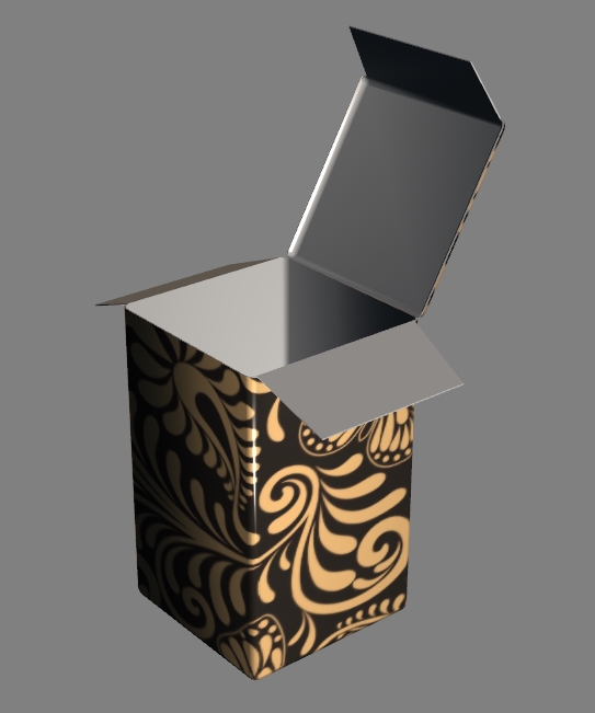 open cardboard box 2