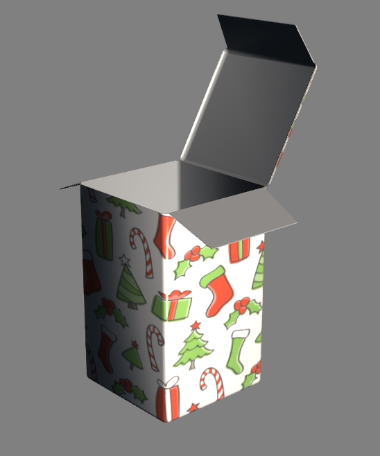 open cardboard box 3