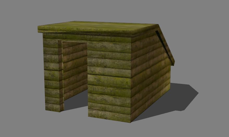 entrance to the bunker 1