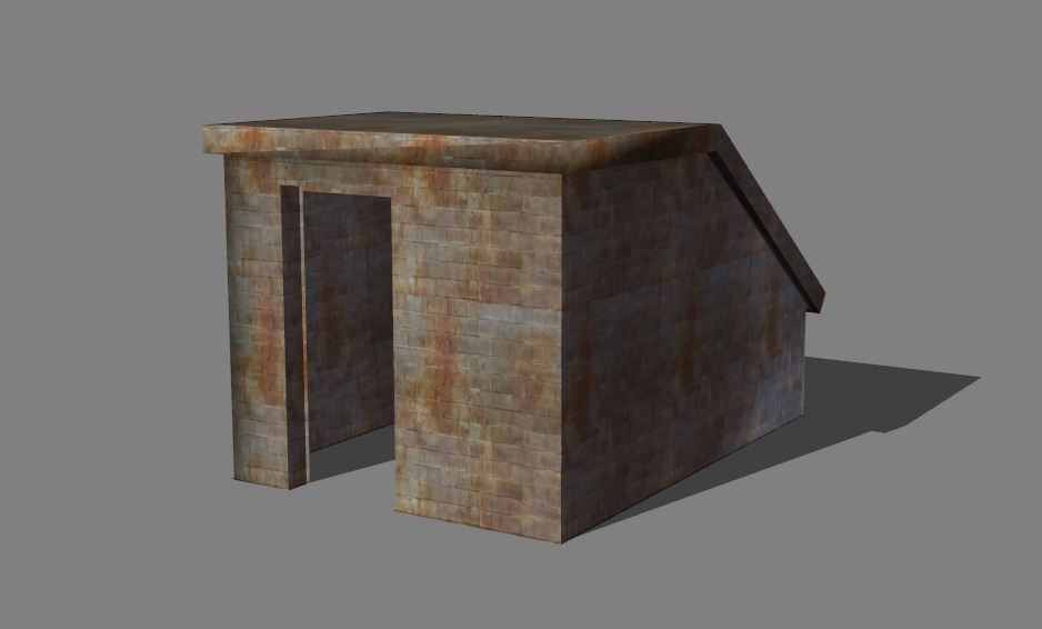 entrance to the bunker 6