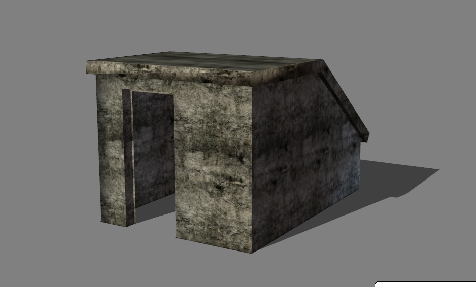 entrance to the bunker 8