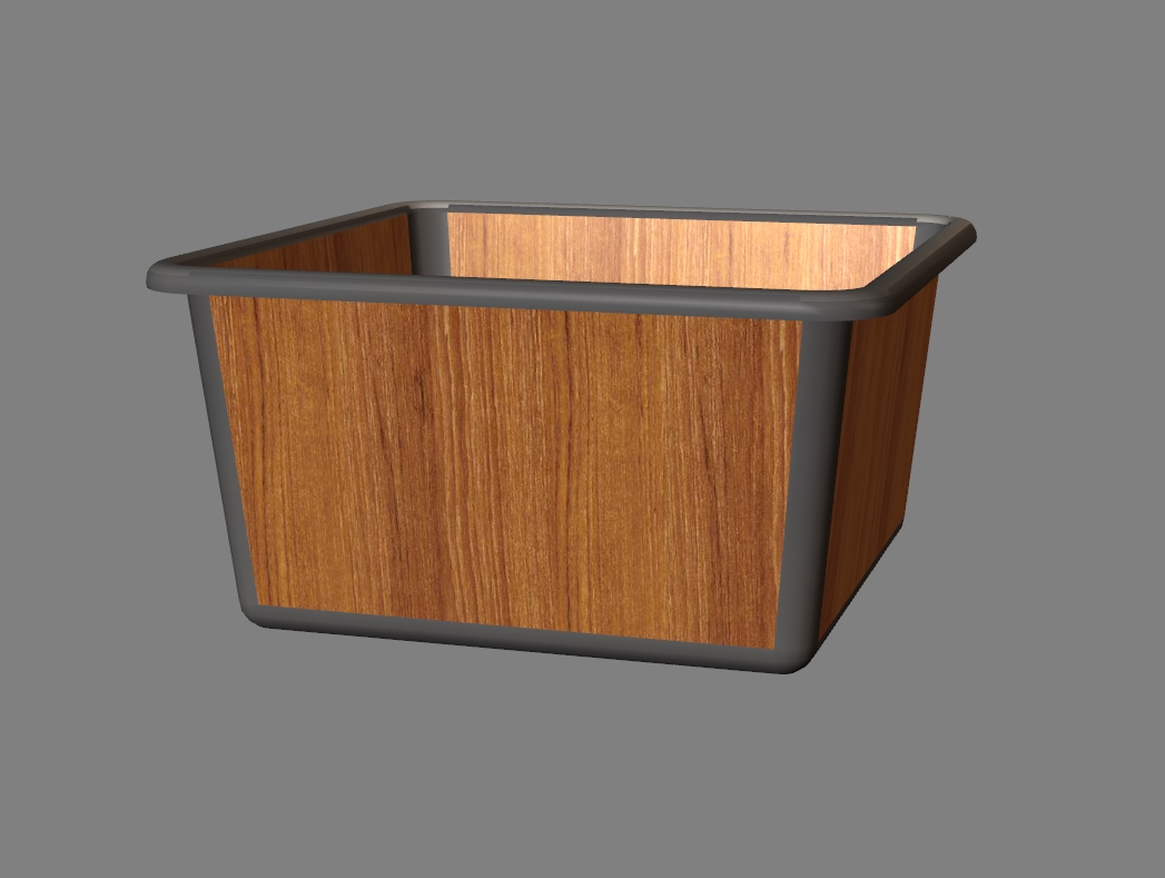 plastic container 6