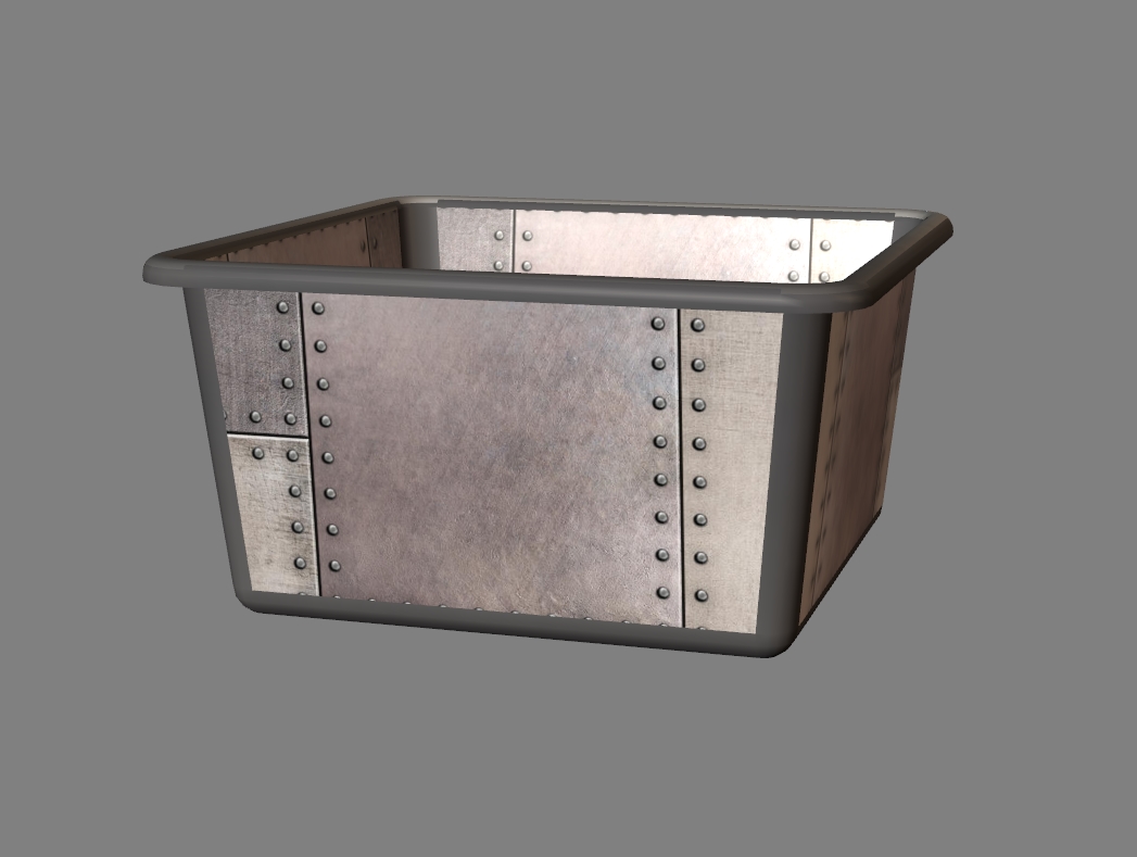 plastic container 7
