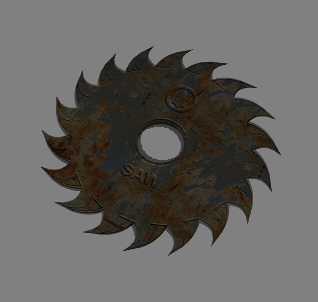 old circular saw blade 3