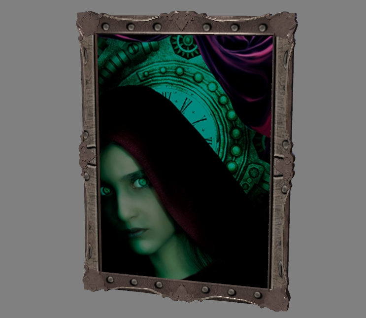 the painting is made in steampunk style 7