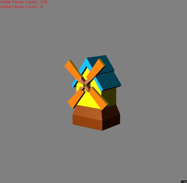 low poly mill 1