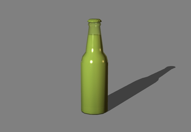 drink in a closed glass bottle 2