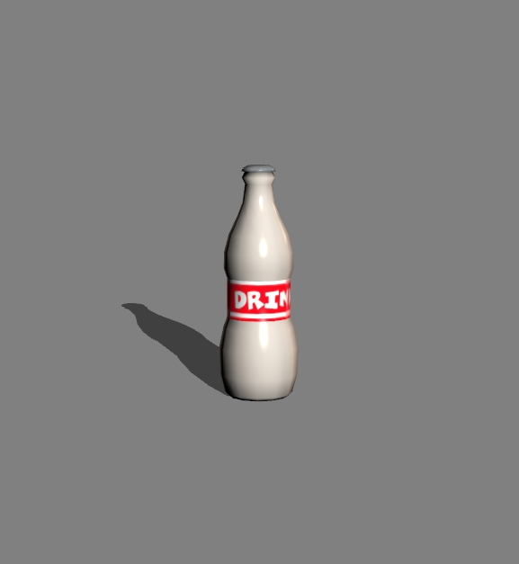 carbonated drink in a bottle 1