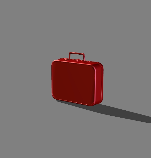 plastic suitcase 1