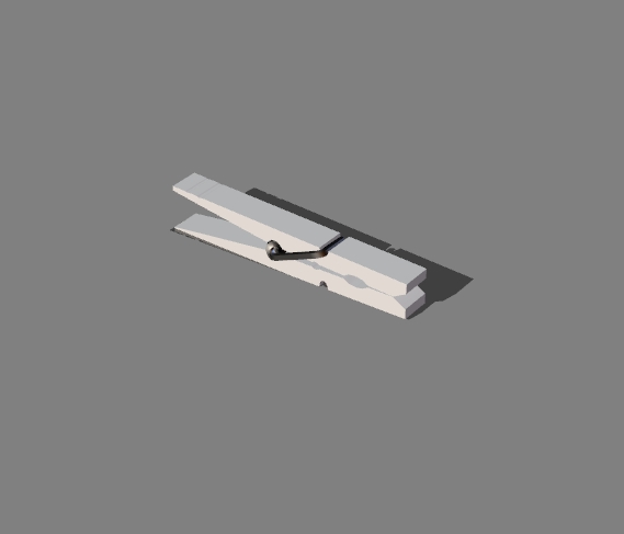 Laundry clothespin 1